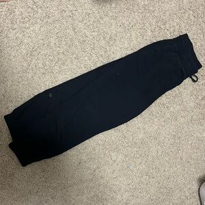 black joggers
